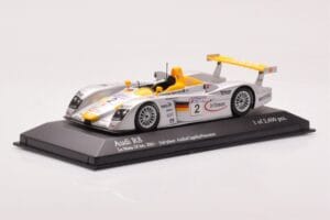 Audi R8 Infineon #2 L. Aiello / R. Capello / Pescatori 2nd Place 24 Hours of Le Mans 2001 Minichamps 1:43 400011202 Diecast — photo 2 of 4