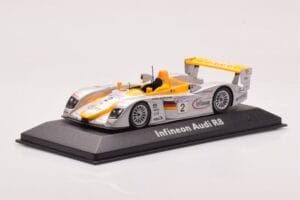 Audi R8 Infineon #2 Winner ALMS Petit Le Mans 2002 Minichamps 1:43 400021382 Diecast — photo 2 of 4