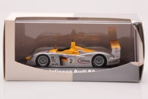 Audi R8 Infineon #2 Winner ALMS Petit Le Mans 2002 Minichamps 1:43 400021382 Diecast — photo 4 of 4