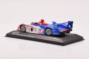 Audi R8 #4 M. Ortelli / J-M. Gounon 1000km Spa 2005 Minichamps 1:43 400051304 Diecast — photo 3 of 4
