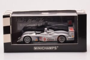 Audi R8 #9 M. Salo / Kane / McCarthy Sebring 12 Hours 2003 Minichamps 1:43 400031399 Diecast — photo 4 of 4