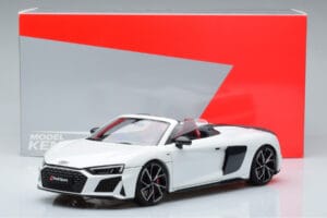 Audi R8 Spyder Performance White Kengfai 1:18 VAKF-0351 Diecast — photo 11 of 11