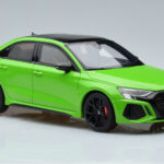 Audi RS3 8Y Sedan Green GT Spirit 1:18 - image 4 of 6
