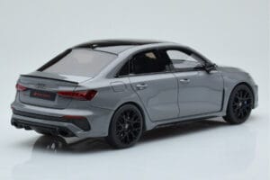Audi RS3 8Y Sedan Performance Edition Grey GT Spirit 1:18 GT885 Resin — photo 2 of 6