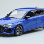 Audi RS3 8Y Sportback Performance Edition Nagaro Blue GT Spirit 1:18