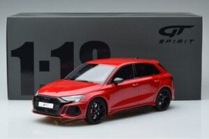 Audi RS3 8Y Sportback Red GT Spirit 1:18 GT378 Resin — photo 6 of 6