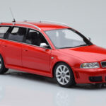 Audi RS4 B5 Avant Red Otto 1:18 - image 4 of 6