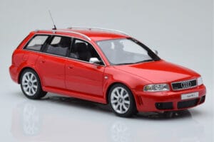 Audi RS4 B5 Avant Red Otto 1:18 OT1026B Resin — photo 4 of 6