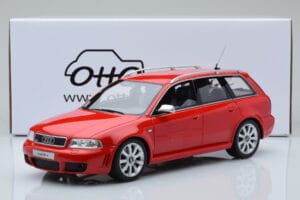 Audi RS4 B5 Avant Red Otto 1:18 OT1026B Resin — photo 6 of 6