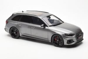 Audi RS4 B9 Avant Competition Daytona Grey GT Spirit 1:18 GT456 Resin — photo 4 of 6