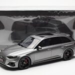 Audi RS4 B9 Avant Competition Daytona Grey GT Spirit 1:18 GT456 - image 6 of 6