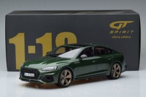 Audi RS5 B9 Sportback Sonoma Green Asia Edition GT Spirit 1:18 CLDC018 Resin — photo 6 of 6
