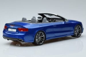 Audi RS5 B8 Cabriolet Blue GT Spirit 1:18 ZM053 Resin — photo 2 of 6