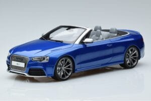 Audi RS5 B8 Cabriolet Blue GT Spirit 1:18 ZM053 Resin