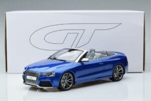 Audi RS5 B8 Cabriolet Blue GT Spirit 1:18 ZM053 Resin — photo 6 of 6
