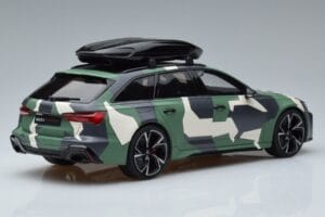 Audi RS6 C8 Avant Camouflage With Roof Top Asia Edition GT Spirit 1:18 CLDC014 Resin — photo 2 of 6