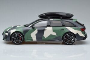 Audi RS6 C8 Avant Camouflage With Roof Top Asia Edition GT Spirit 1:18 CLDC014 Resin — photo 3 of 6