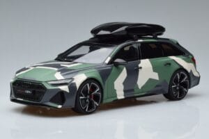 Audi RS6 C8 Avant Camouflage With Roof Top Asia Edition GT Spirit 1:18 CLDC014 Resin