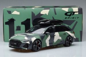 Audi RS6 C8 Avant Camouflage With Roof Top Asia Edition GT Spirit 1:18 CLDC014 Resin — photo 6 of 6