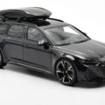 Audi RS6 C8 Avant Mythos Black With Carbon Roof Asia Edition GT Spirit 1:18 CLDC007 Resin - image 4 of 6