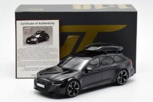 Audi RS6 C8 Avant Mythos Black With Carbon Roof Asia Edition GT Spirit 1:18 CLDC007 Resin — photo 6 of 6