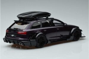Audi RS6 C7 Avant With Body Kit Purple GT Spirit 1:18 GT864 Resin — photo 2 of 6