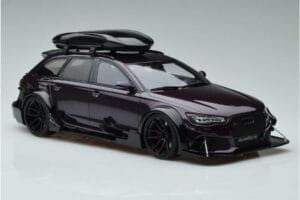 Audi RS6 C7 Avant With Body Kit Purple GT Spirit 1:18 GT864 Resin — photo 4 of 6