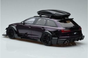 Audi RS6 C7 Avant With Body Kit Purple GT Spirit 1:18 GT864 Resin — photo 5 of 6