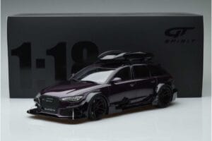 Audi RS6 C7 Avant With Body Kit Purple GT Spirit 1:18 GT864 Resin — photo 6 of 6