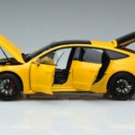 Audi RS7 C8 Sportback Yellow Vossen Rims Limited Edition Kengfai 1:18 VAKF 0335 Diecast - image 4 of 8