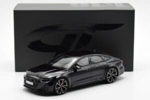 Audi RS7 C8 Sportback Mythos Black Asia Edition GT Spirit 1:18 CLDC011 Resin — photo 6 of 6
