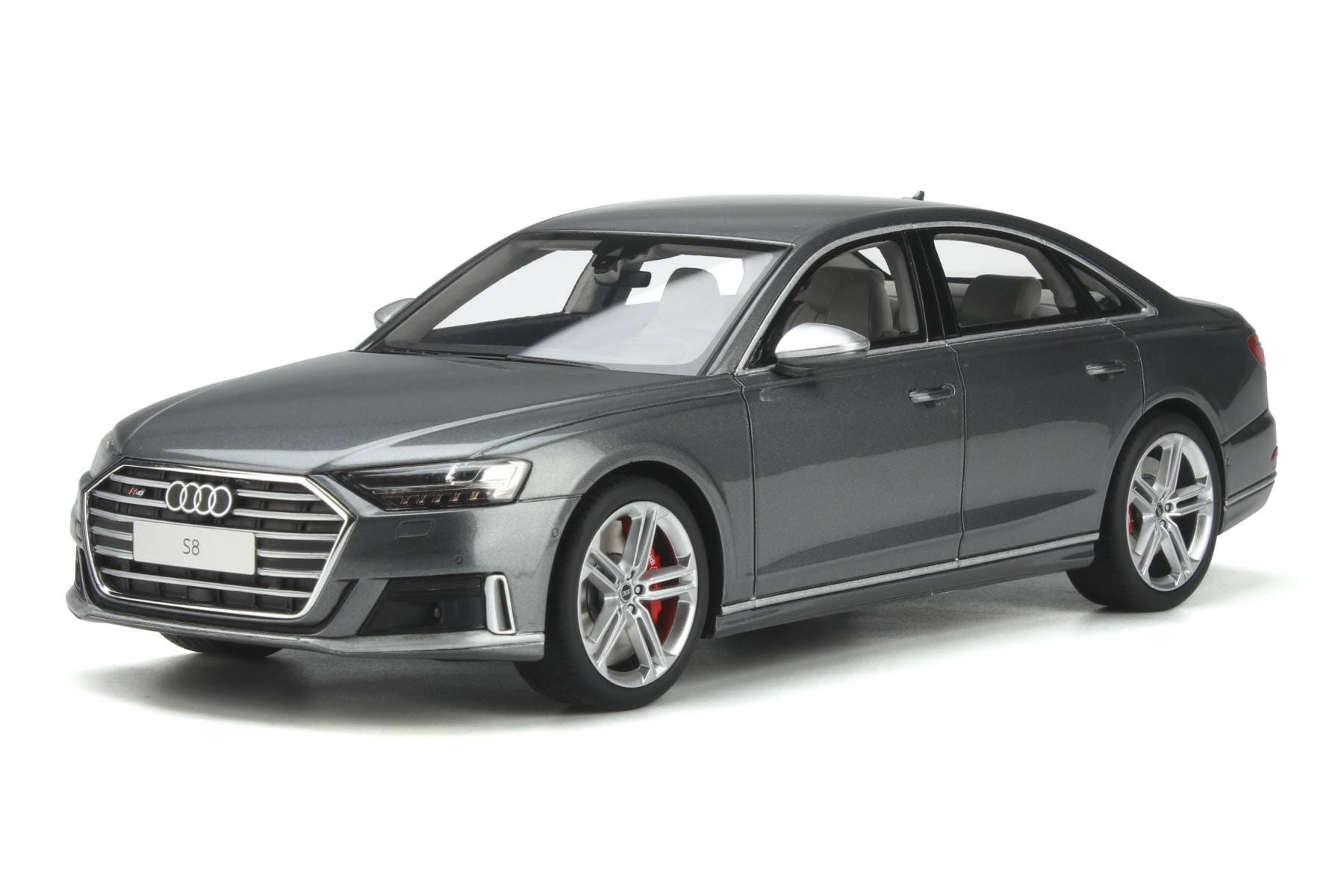 Audi S8 D5 Grey GT Spirit 1:18 GT856 Resin