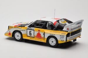 Audi Sport Quattro S1 E2 #6 H. Mikkola / A. Hertz Rally 1000 Lakes 1985 IXO 1:18 18RMC161B Diecast — photo 5 of 6