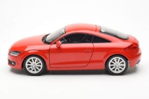 Audi TT 8J Red Metallic Minichamps 1:18 100015021 Diecast — photo 4 of 8