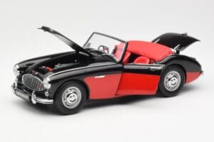 Austin-Healey 3000 Mk I Spider Black Red Kyosho 1:18 08141KR Diecast — photo 2 of 8