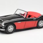 Austin-Healey 3000 Mk I Spider Black Red Kyosho 1:18 08141KR