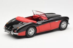 Austin-Healey 3000 Mk I Spider Black Red Kyosho 1:18 08141KR Diecast — photo 3 of 8