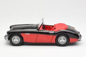 Austin-Healey 3000 Mk I Spider Black Red Kyosho 1:18 08141KR Diecast — photo 4 of 8