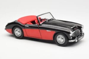 Austin-Healey 3000 Mk I Spider Black Red Kyosho 1:18 08141KR Diecast — photo 6 of 8