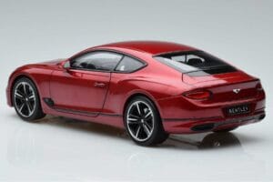 Bentley Continental GT Candy Red Norev 1:18 182788 Diecast — photo 6 of 7