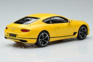 Bentley Continental GT Monaco Yellow Norev 1:18 182786 Diecast — photo 3 of 7