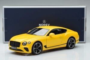 Bentley Continental GT Monaco Yellow Norev 1:18 182786 Diecast — photo 7 of 7