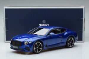 Bentley Continental GT Sequin Blue Norev 1:18 182787 Diecast — photo 7 of 7