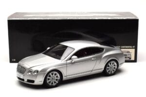 Bentley Continental GT Silver Minichamps 1:18 100139021 Diecast — photo 8 of 8