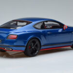Bentley Continental GT Speed Black Edition Blue GT Spirit 1:18 KJ006 Resin - image 2 of 6