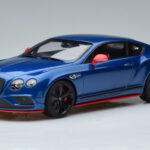 Bentley Continental GT Speed Black Edition Blue GT Spirit 1:18 KJ006 Resin