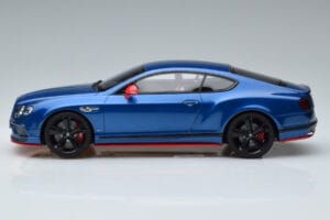 Bentley Continental GT Speed Black Edition Blue GT Spirit 1:18 KJ006 Resin — photo 3 of 6