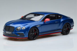 Bentley Continental GT Speed Black Edition Blue GT Spirit 1:18 KJ006 Resin
