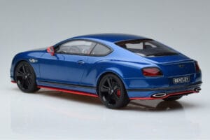 Bentley Continental GT Speed Black Edition Blue GT Spirit 1:18 KJ006 Resin — photo 5 of 6