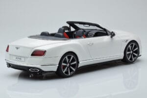 Bentley Continental GTC V8 S White GT Spirit 1:18 ZM046 Resin — photo 2 of 6
